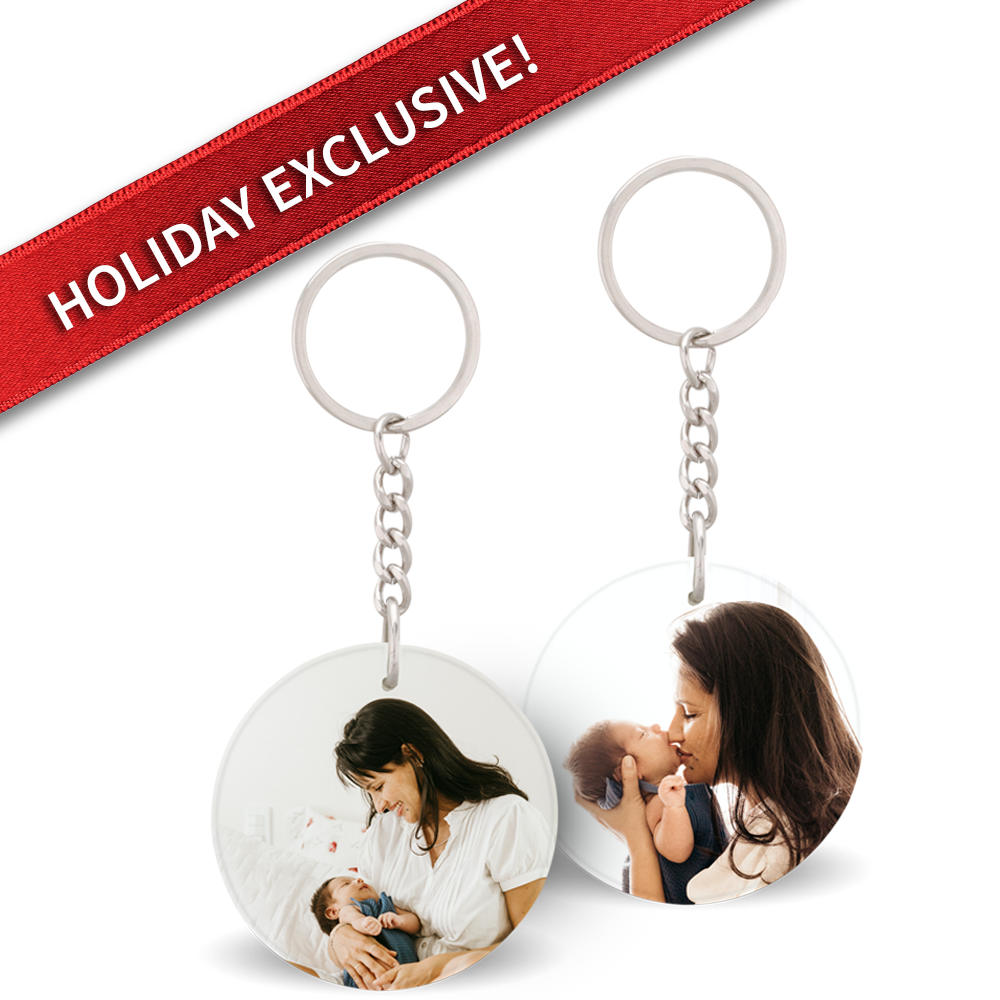 Holiday 2" Round Keychain