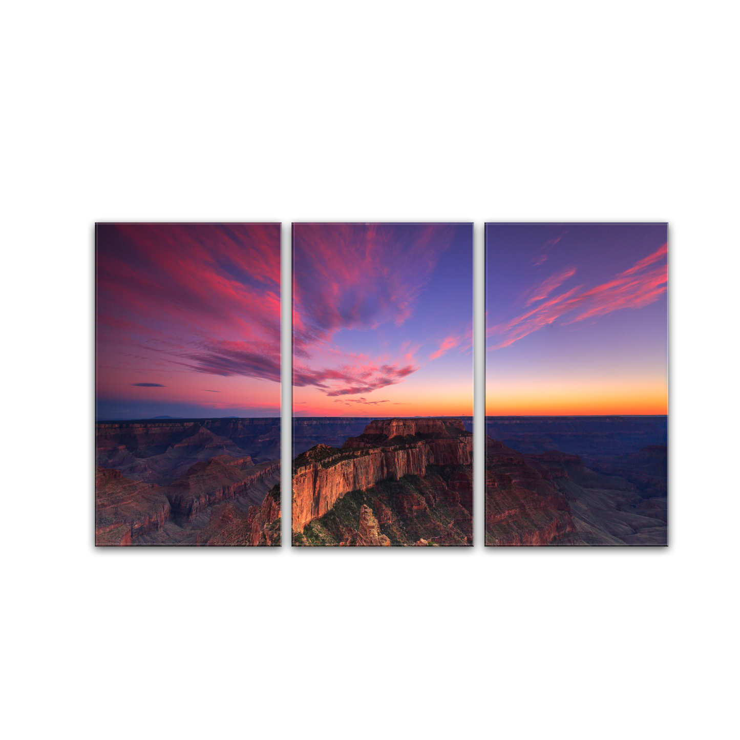 20" x 30" Triptych Panel Art