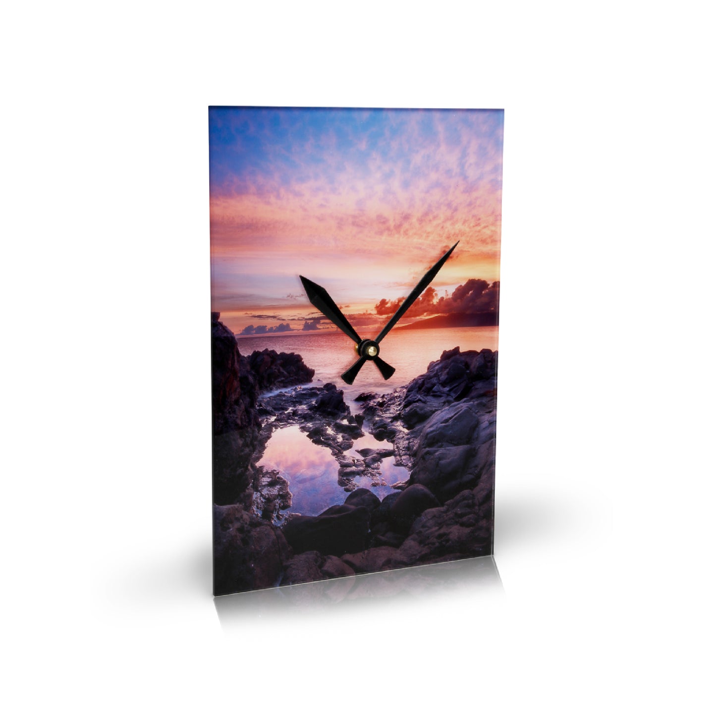 8" x 12" Rectangular Wall Clock