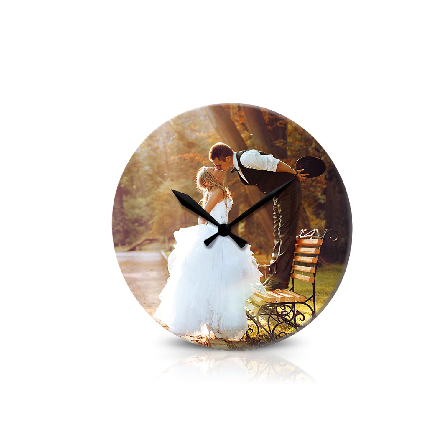 10.75" Round Wall Clock