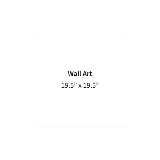 19.5" x 19.5" Wall Art