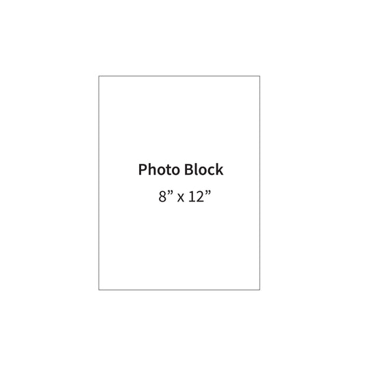 8" x 12" Photo Block