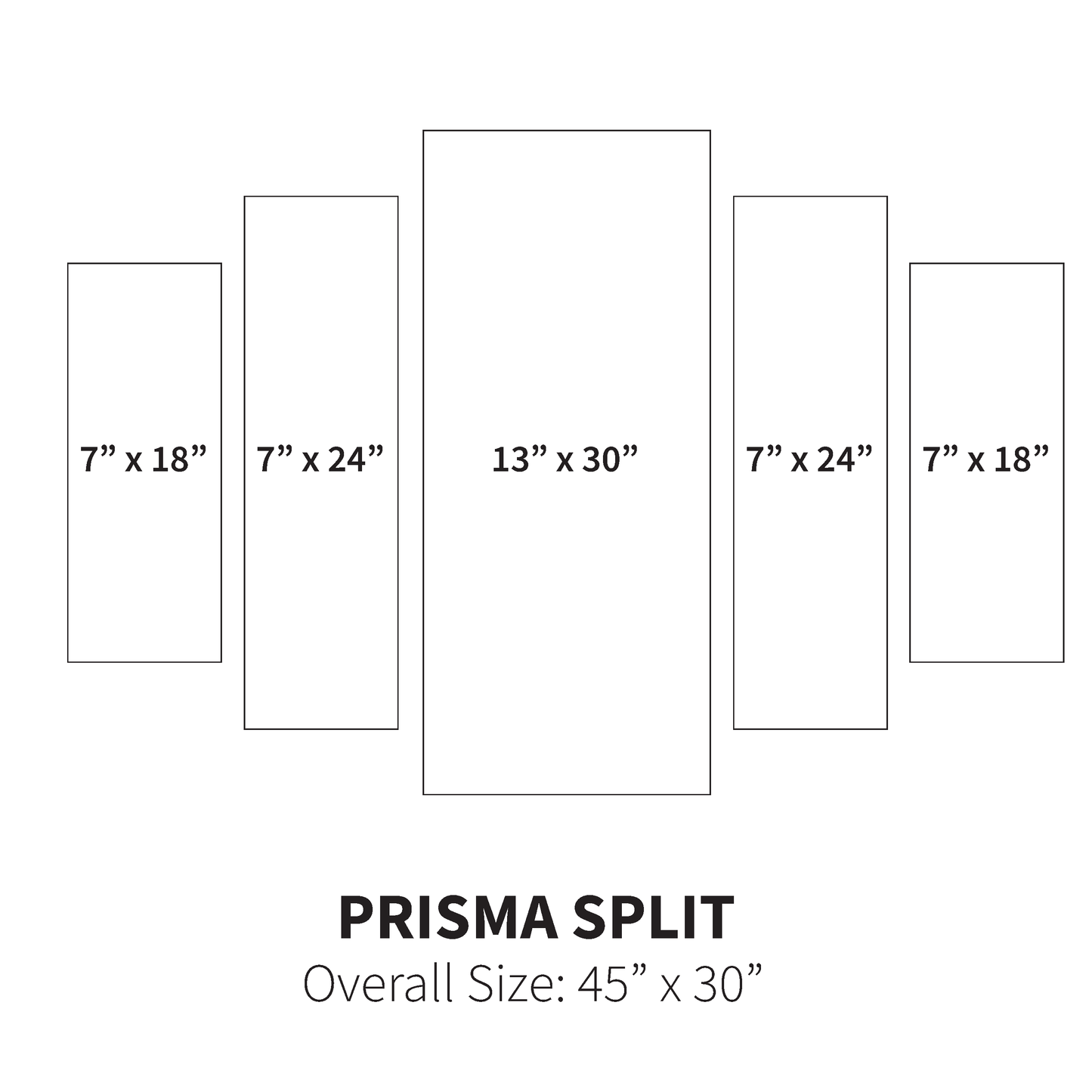 Prisma Split (Overall Size: 45" x 30")